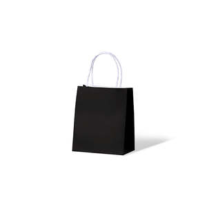Carnival Kraft Carry Bags: Jet Black Kraft Toddler