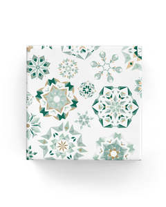 Xmas Kaleidoscope Wrap Rivergum Gold