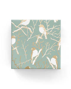 Christmas Collection: Robins Wrap Gold on Rivergum