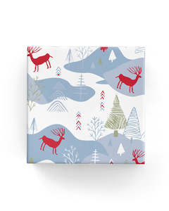 Best Selling: Xmas Yule Wrap French Blue