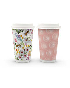 Natural Pak Trend Cup Series: 16oz (460ml) NaturalPak Double Wall Trend Cup