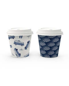 Natural Pak Trend Cup Series: 8oz (295ml) NaturalPak Single Wall Trend Cup