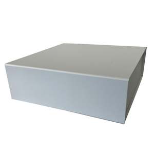 Collapsible Hamper Boxes: White Gift Box with Magnetic Close Small - 30/Ctn