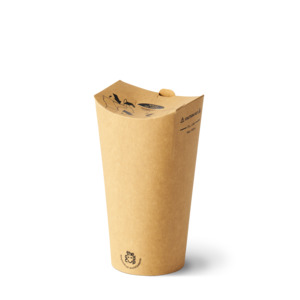 16oz Brown Kraft The Good Cup - 800/Ctn