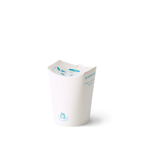 8oz White Kraft The Good Cup - 1000/Ctn