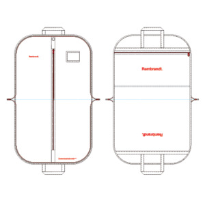 Rembrandt Suit Cover RPET - 50/ctn