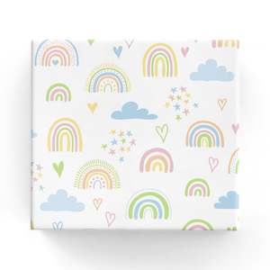 2025 Everyday Wrap Range: Rainbows Wrap Soft Colours