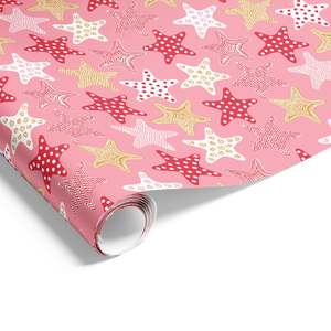 Best Selling: Starfish on Matte Pink/Red/Orchre