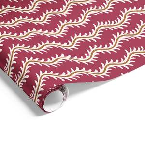 Vine on Matte Burgundy/Tobacco