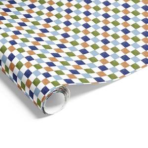 Best Selling: Mosaic Squares on Matte Blue/Green