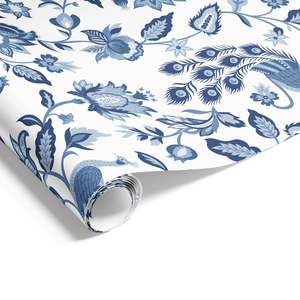 Best Selling: Peacock Chintz on Matte Blues