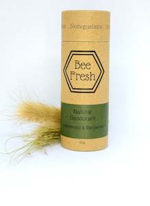 retail: Bee Fresh Deodorant Cedarwood & Bergamot