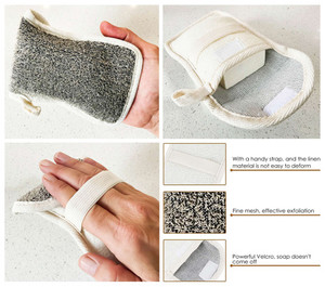 Products: Exfoliating Linen Soap Scrubby Bag For Washing