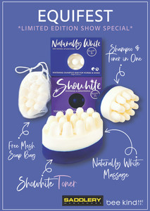 Naturally White Shampoo Bar with Toner - Free bag & cloth