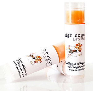 Manuka Honey Lip Balm with Tangerine & Coconut