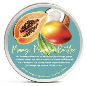 Products: Tropical Mango, Papaya & Coconut Body Butter