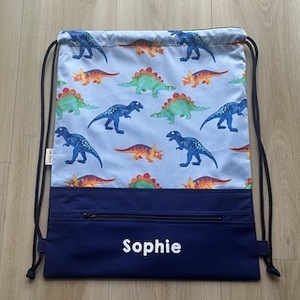 Dino, Personalised Swim Bag - Collections – bee Moore