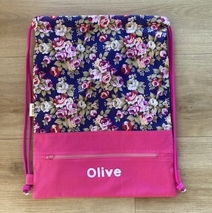 Floral multi, Personalised Swim Bag - Collections – bee Moore