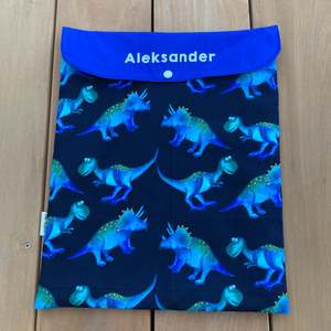 Products: Dino, Personalised Book Bag - Collections – bee Moore