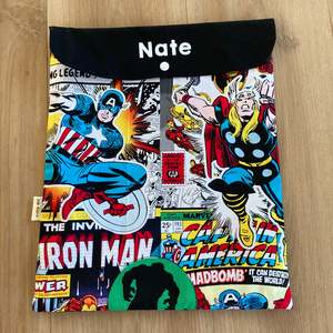 Products: Marvel, Personalised Book Bag - Collections – bee Moore