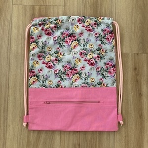 Light Blue Floral, Personalised Swim Bag - Collections – bee Moore