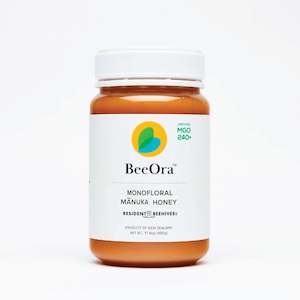 All: Monofloral Mānuka Honey - MGO 240+