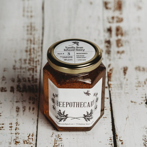 Products: Vanilla Bean Infused Honey Mysite