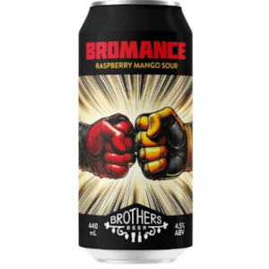 Unclassified: Brothers Beer Bromance Raspberry Mango Sour 440mL