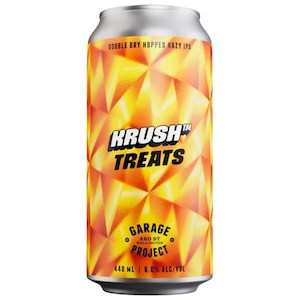Garage Project Certify Fresh Krush Treats Double Dry Hopped Hazy IPA 440mL
