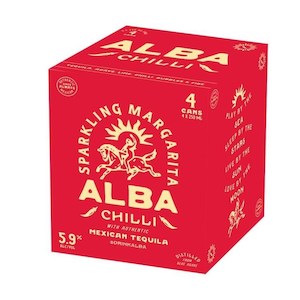 Tequila: Alba Chilli Sparkling Margarita 4x250mL
