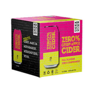 Cider: Morning Cider 0% Cider 4x330mL