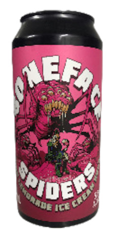 Boneface Spiders Pink Lemonade Icecream Sour 440mL