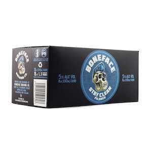 Boneface Brewery Of The Month: Boneface Stay Clean Pilsner 8x330mL