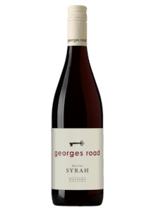 Georges Road Wines: Georges Road Syrah 'Block One' 2019