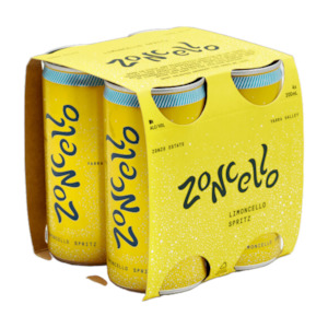 Zonzo Estate Zoncello Limoncello Spritz 4x200mL