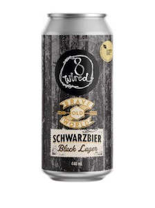 8 Wired Brave Old World Schwarzbier 440mL