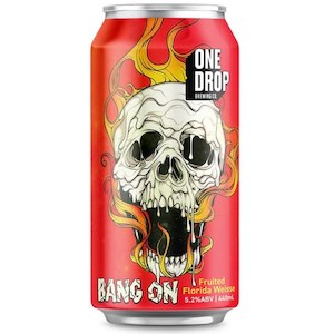 Beer Style: One Drop Brewing Bang On Fruited Florida Weisse 440mL