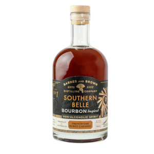 Non Alcoholic Mixers: Barnes & Brown Non Alcoholic Southern Belle Bourbon 700mL
