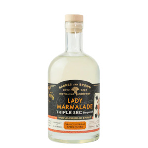 Barnes & Brown Non Alcoholic Lady Marmalade Triple Sec 700mL