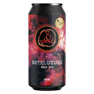 8 Wired Brewing: 8 Wired betelgeuse Red IPA 440mL