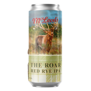 Mcleods Brewery Of The Month: Mcleod's The Roar Red Rye IPA 440mL