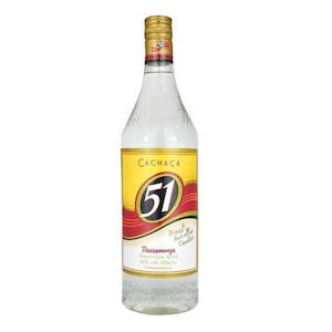 Liqueurs: Cachaca 51 700ml