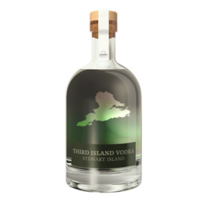 Vodka: Rakiura Distilling Co. Third Island Vodka 700ml