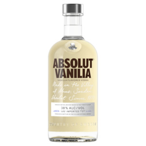 Vodka: Absolut Vanilla 700mL
