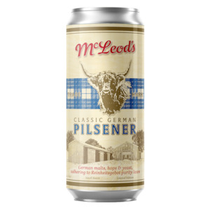 McLeod's Classic German Pilsener 440mL