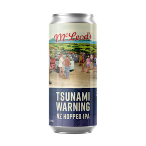 Mcleods Brewery Of The Month: McLeod's Tsunami Warning NZ IPA 440mL