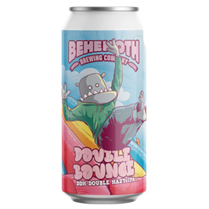 Beer Brand: Behemoth Double Bounce DDH Double Hazy IPA 440mL