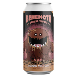 Beer Brand: Behemoth Quadruple Chocolate Imperial Milk Stout 440mL