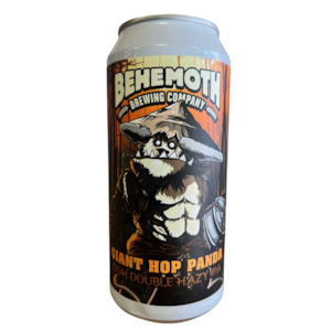 Beer Brand: Behemoth Giant Hop Panda DDH Double Hazy IPA 440mL