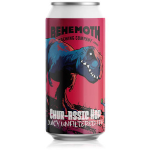 Beer Brand: Behemoth Chur-assic Hop Unfiltered IPA 440mL